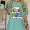 Proud MOMMY Of a 2025 PRE-K Graduate -Graduation Women's Comfort Colors T-Shirt Chalky Mint