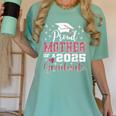Proud Mother Of 2025 College Graduate Family Graduation Women's Comfort Colors T-Shirt Chalky Mint