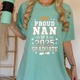 Proud Nan Of A Class Of 2025 Graduate Senior Graduation Women's Comfort Colors T-Shirt Chalky Mint