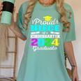 Proud Niece Of Kindergarten Graduate 2024 Graduation Niece Women's Comfort Colors T-Shirt Chalky Mint