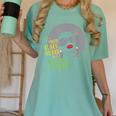 Proud Queen College Graduation Women's Comfort Colors T-Shirt Chalky Mint