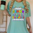 Proud SISTER Of a 2025 Kindergarten Graduate Graduation Women's Comfort Colors T-Shirt Chalky Mint