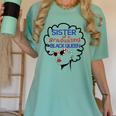 Proud Sister Queen Graduation Shirt African American Women's Comfort Colors T-Shirt Chalky Mint