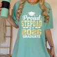 Proud Stepdad Of A 2026 Graduate Class Of Graduation Premium Tri-Blend Women's Comfort Colors T-Shirt Chalky Mint