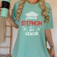 Proud Stepmom Of a 2019 Senior Graduation Family Women's Comfort Colors T-Shirt Chalky Mint