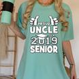 Proud Uncle Of A 2019 Senior School Graduation Shirt Women's Comfort Colors T-Shirt Chalky Mint