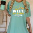 Proud Wife Of a DPT Graduate Graduation Grad Women's Comfort Colors T-Shirt Chalky Mint