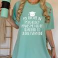 Psychology Major Graduation Women's Comfort Colors T-Shirt Chalky Mint