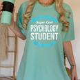 Psychology Student Tshirt Graduation Women's Comfort Colors T-Shirt Chalky Mint