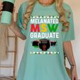 Queen MSW Social Work Grads Masters Graduation Women's Comfort Colors T-Shirt Chalky Mint
