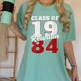 Reunion 1984 Class Of 1984 Reunion 84 Graduation 1984 Women's Comfort Colors T-Shirt Chalky Mint