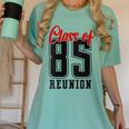 Reunion 1985 Matching Graduation High School Class Of 1985 Women's Comfort Colors T-Shirt Chalky Mint