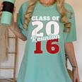 Reunion 2016 Class Of 2016 Reunion 16 Graduation 2016 Women's Comfort Colors T-Shirt Chalky Mint