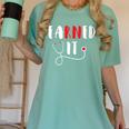 RN Nursing Student Graduation EaRNed It Women's Comfort Colors T-Shirt Chalky Mint