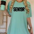 SEN19R Senior 2019 High School Graduation Party T-Shirt Women's Comfort Colors T-Shirt Chalky Mint