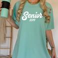 Senior 2019 Class Of 2019 Graduation Him Her Tee Women's Comfort Colors T-Shirt Chalky Mint