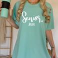 Senior 2020 Class Of 2020 Graduation Women Her Girl Women's Comfort Colors T-Shirt Chalky Mint