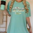 Senior 2023 Elegant Bling Graduation Senior 2023 Graduate Women's Comfort Colors T-Shirt Chalky Mint
