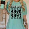 Senior 2026 2027 Class Of Graduation Women's Comfort Colors T-Shirt Chalky Mint