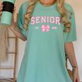 Senior 2026 Class Of 2026 Coquette Pink Bow Graduation 2026 Women's Comfort Colors T-Shirt Chalky Mint