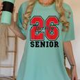 Senior 2026 Class Of 2026 School Graduation 2026 Merch Women's Comfort Colors T-Shirt Chalky Mint