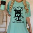 Senior 2026 High School College Graduation Year Class Of 26 Women's Comfort Colors T-Shirt Chalky Mint