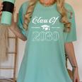 Senior 2030 Class Of 2030 Graduation First Day Of School Women's Comfort Colors T-Shirt Chalky Mint