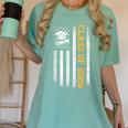 Senior 26 Class Of 2026 American Flag Graduation 2026 Women's Comfort Colors T-Shirt Chalky Mint