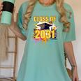 Senior 31 Class Of 2031 Back To School Graduation 2031 Women's Comfort Colors T-Shirt Chalky Mint
