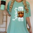 Senior Basketball Mom Class Of 2026 Player Graduation Grad Women's Comfort Colors T-Shirt Chalky Mint