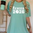 Senior Bowling Class Of 2026 Graduation School Graduate Women's Comfort Colors T-Shirt Chalky Mint