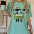 Senior Class Of 2019 Tshirt Graduation Awesome Brother Women's Comfort Colors T-Shirt Chalky Mint