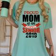 Senior Class Of 2019 Tshirt Graduation Awesome Mom Women's Comfort Colors T-Shirt Chalky Mint