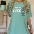 Senior Class Of 2022 Mom Graduation Women's Comfort Colors T-Shirt Chalky Mint