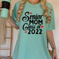 Senior Class Of 2022 School Graduation Mom Women's Comfort Colors T-Shirt Chalky Mint