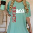 Senior Class Of 2026 Graduation Grad 26 Women's Comfort Colors T-Shirt Chalky Mint