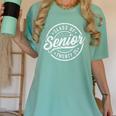 Senior Class Of 2026 Graduation 2026 Senior 2026 Women's Comfort Colors T-Shirt Chalky Mint