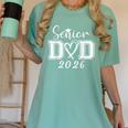 Senior Dad 2026 Graduation Class Of 2026 Men Daddy Father Women's Comfort Colors T-Shirt Chalky Mint