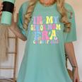In My Senior Era Mom Class Of 2025 Senior 2025 Graduation Women's Comfort Colors T-Shirt Chalky Mint