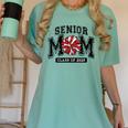 Senior Mom 2025 Cheer Mama Class Of 2025 Graduation Women's Comfort Colors T-Shirt Chalky Mint