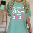 Senior Mom Of A Class Of 2022 Heart School Graduation Women's Comfort Colors T-Shirt Chalky Mint
