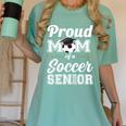 Senior Mom Class Of 2026 Soccer Mom Graduation Women's Comfort Colors T-Shirt Chalky Mint