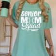 Senior Mom Squad Baseball Class Of 2023 Graduation Women's Comfort Colors T-Shirt Chalky Mint