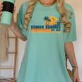 Senior Sunrise 2026 Graduation Cool Retro High School Women's Comfort Colors T-Shirt Chalky Mint