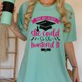 She Believed She Could So She Mastered It Graduation Women's Comfort Colors T-Shirt Chalky Mint