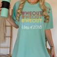 We Out Shirt Graduation For Her Him Class Of 2018 Women's Comfort Colors T-Shirt Chalky Mint