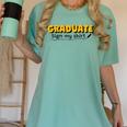 Sign My Shirt Graduate I Sign Sign School Graduation Women's Comfort Colors T-Shirt Chalky Mint