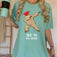 Sloth Dabbing 5th Grade Graduation Shirt Fifth Grade Grad Women's Comfort Colors T-Shirt Chalky Mint