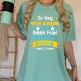So Long 4th Grade Graduation 2025 School 5th Grade Here Come Women's Comfort Colors T-Shirt Chalky Mint
