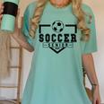 Soccer Senior Night Soccer Senior 2025 Graduation 30 Women's Comfort Colors T-Shirt Chalky Mint
